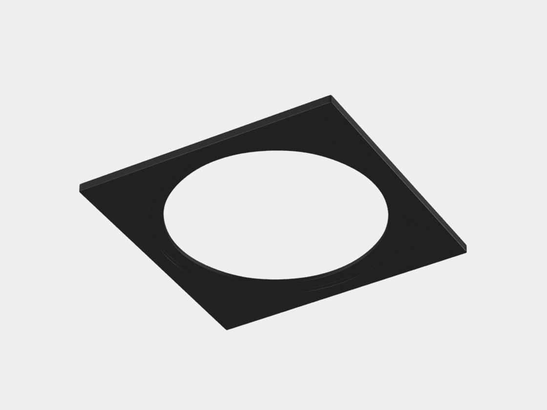 COMBO 1 kvadrat qora ramka, yuqoridan ko‘rinish