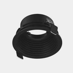 COMBO ichki o‘rnatiladigan yoritgich korpusi, qora rang, yon tomondan ko‘rinish
