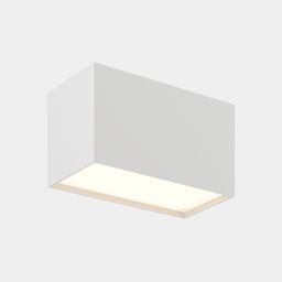 Oq rangli ustki o‘rnatiladigan chiroq, pastdan ko‘rinishi, yorituvchi panel