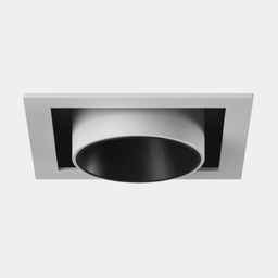 SPL ichki o‘rnatiladigan buriluvchi yoritgich, kvadrat ramka, qora-oq