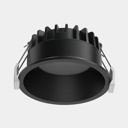 Dimmirlanuvchi LED shiftga o‘rnatiladigan ichki yoritgich, WL-BQ seriyasi, Qora, 9Вт, IP44, Iliq oq (3000К), BQ009109-BL-WW