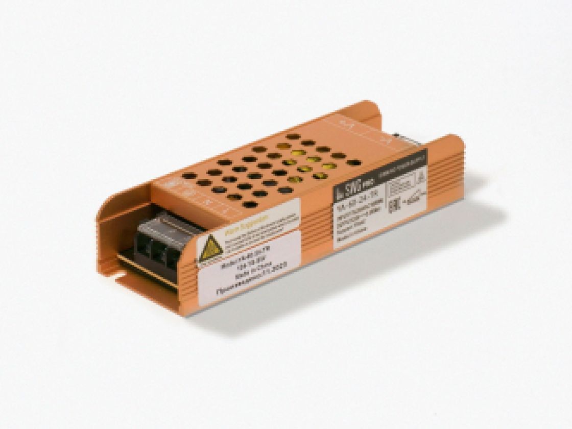 Открытый блок питания SWG PRO YA-60-24-TR, вид сбоку