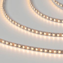 Светодиодная лента SMD3528 в работе, теплый белый