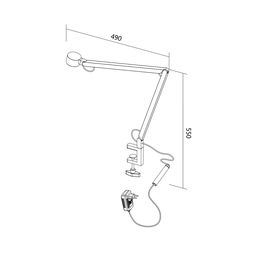 Devor chirog‘i JY T-049, kumush, T-0499B-SG-WW