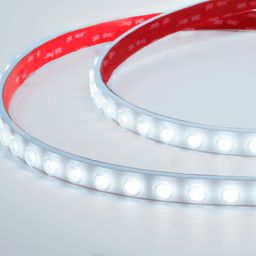 Wallwasher LED lenta 2835, 48 LED/m, 18 Vt/m, 24V, IP67, Rang: Sovuq oq, SWG-248-24-W20/45-67
