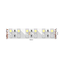 Плата ленты SMD5050 RGBW, 24В, IP20, 120 LED/м