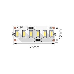 Сегмент ленты SMD3014 12В с метками резки