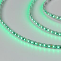 LED lenta 3528, 120 LED/m, 9,6 Vt/m, 12V, IP20, Rang: Yashil, SWG3120-12-9.6-G-M