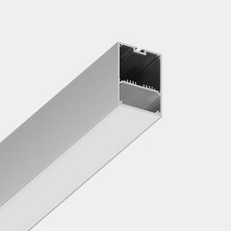 LS 4970 alyuminiy profili — burchak ostidan ko‘rinishi