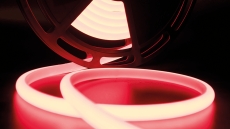 Термостойкая светодиодная лента красного свечения